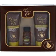 Xpel Argan Oil šampon 100 ml + kondicionér 100 ml + vlasové sérum 30 ml dárková sada