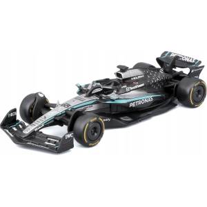 Bburago Метална количка Bburago - Mercedes-AMG F1 W16 Team AMG Petronas, George Russell, 1: 43 (18-38237-R)