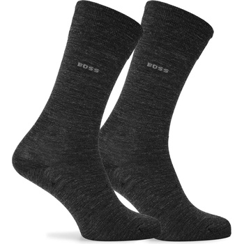 Boss Мъжки чорапи Boss Boss 2p Rs Uni Wo 10257406 01 Ankle Sock Mens - Charcoal