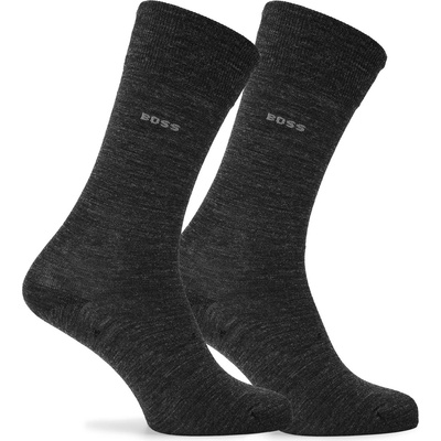 Boss Мъжки чорапи Boss Boss 2p Rs Uni Wo 10257406 01 Ankle Sock Mens - Charcoal