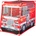 Melissa & Doug Детска палатка за игра Melissa & Doug - Пожарна кола (32102)