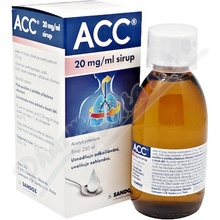 ACC 20 mg/ml perorálny roztok pre deti a dospelých sol.por.1 x 200 ml