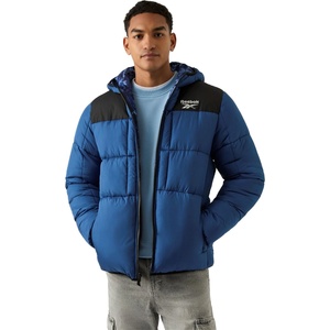 Reebok Яке Reebok Men's Revers Reversible Heavyweight Puffer Jacket - Black Print