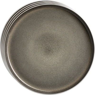 Mäser Sada mělkých tanierov Lunaria Brown 26 cm 4 ks