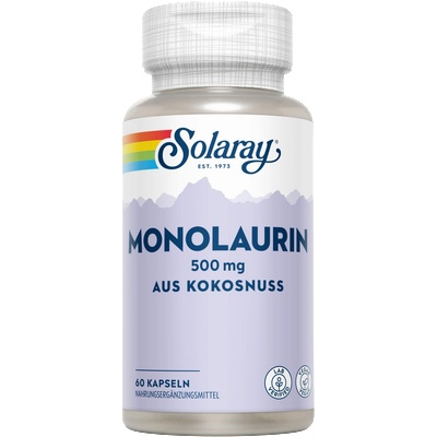 SOLARAY Монолаурин 500 мг - Капсули - 60 вег. капсули