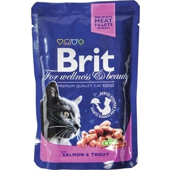 Brit Premium Cat Salmon & Trout 100 g
