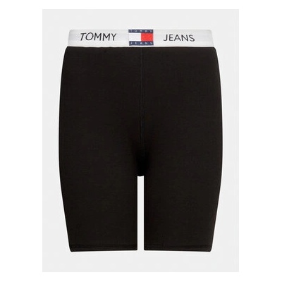 Tommy Jeans Пижамени шорти UW0UW04729 Черен Slim Fit (UW0UW04729)