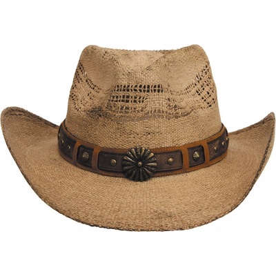 Klobúk MFH slamený Colorado hnedý