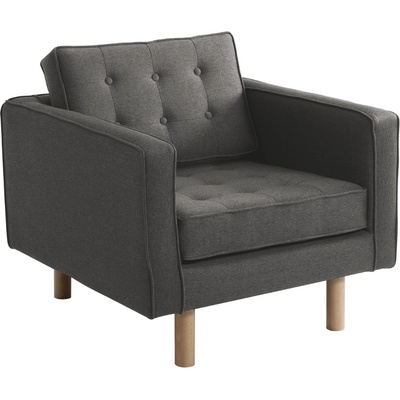 Nordic Design Emmet ocelově šedé látkové