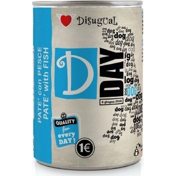Image 1 of D-Day Консерва за куче с риба, 400 гр