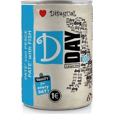 D-Day Консерва за куче с риба, 400 гр