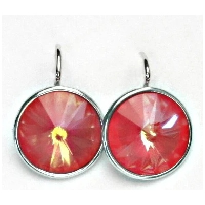 Čištín Swarovski krystal AC neon pink NK 1372