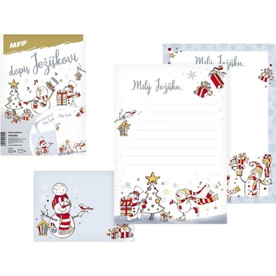 MFP paper s.r.o. Sněhulák stojící velký plyš YX-09116D1