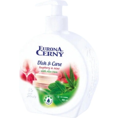 Eurona Prostředek na ruční mytí nádobí s aloe vera Raspberry & Mint 400 ml