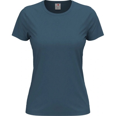 Stedman Tričko Classic T Fitted Women krátký rukáv dámské COT05260011100 denim blue