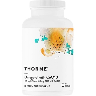 Thorne Omega-3 with CoQ10 [90 Гел капсули]