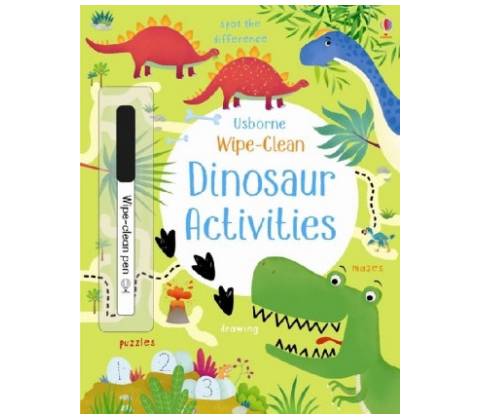 Wip-Clean Dinosaur Activities