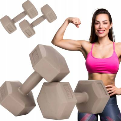 Be4Sport Pevné asfaltové jednoručky 2 x 3 kg