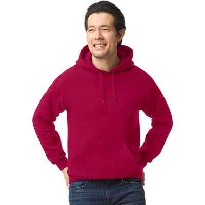 Gildan Unisex mikina Heavy Blend kardinální červená