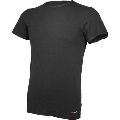 Baridi wear tričko pánské KR tenké výstřih U Outlast černá