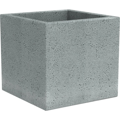 Scheurich kvetináč Stony Grey, plast 38 cm, sivý