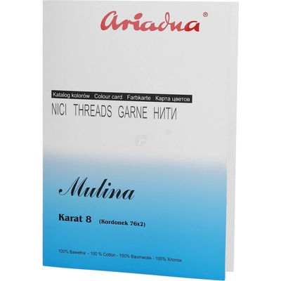 Barevnice přízí Ariadna Mulina a Karat 8