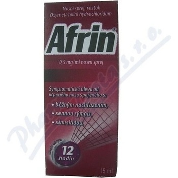 Afrin 0,5 mg/ml nosový sprej aer.nao.1 x 15 ml