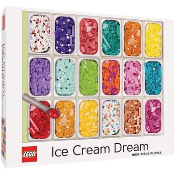 Image 1 of Chronicle Books - Puzzle LEGO: Ice Cream Dream - 1 000 piese