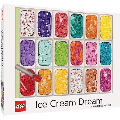 Chronicle Books - Puzzle LEGO: Ice Cream Dream - 1 000 piese
