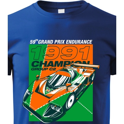 dětské tričko Mazda 787B modrá