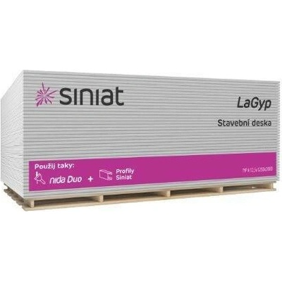 Sádrokarton GKB 12,5x1250x2000 mm A LaGyp AK (58 ks/pal) Siniat