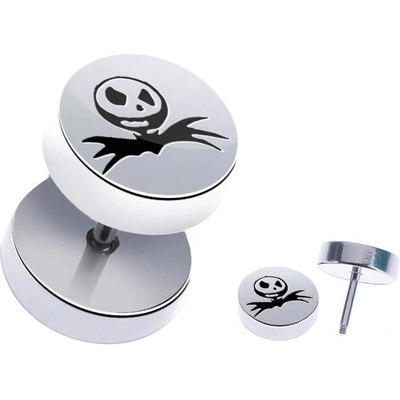 Šperky eshop fake piercing z oceli halloweenský motiv PC31.05