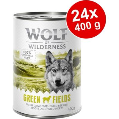 Wolf of Wilderness Adult Single Protein Strong Lands bravčové 24 x 400 g