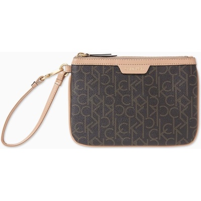 Calvin Klein dámská kabelka příruční CK MONOGRAM COLORBLOCK jacqurd dark