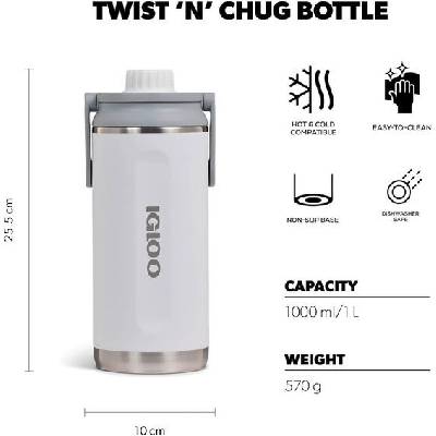 Igloo termoska Chug 36 1 l bílá