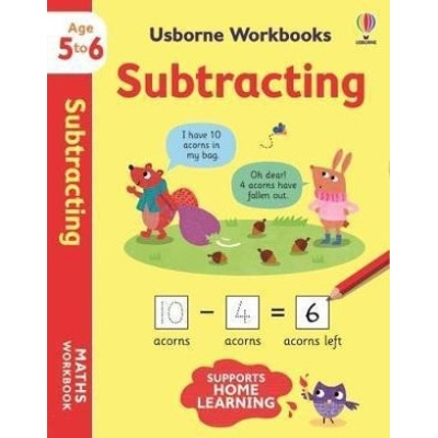 Usborne Workbooks Subtracting 5-6 (Bathie Holly)