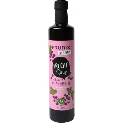 Frunix Ovocný sirup z černého rybízu 0,5 l