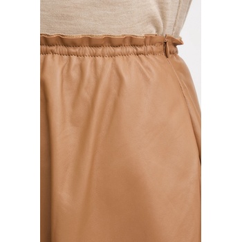 Forte Forte Кожена пола Forte Forte в кафяво среднодълга разкроена 14015. my. skirt (14015.my.skirt)