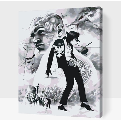 Vymalujsisam Maľovanie podľa čísiel Michael Jackson