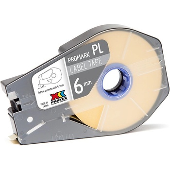 Partex PROMARK-PL060CN4, жълто самозалепваща лента, 6мм, 30м (PROMARK-PL060CN4)