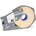 Partex PROMARK-PL060CN4, жълто самозалепваща лента, 6мм, 30м (PROMARK-PL060CN4)