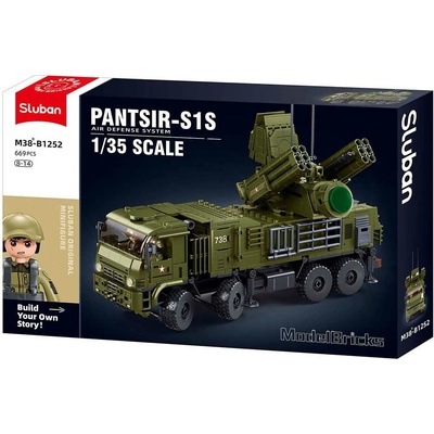 Sluban B1252 Pantsir S1S v měřítku 1:35