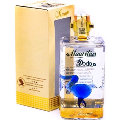 Dodo White Coco Mauritian rum 40% 0,7 l (karton)