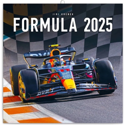 NOTIQUE Poznámkový Formula Jiří Křenek 30 x 30 cm 2025