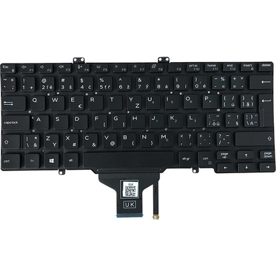DeTech Klávesnice pro notebook Dell 7400, CZ – Zboží Živě