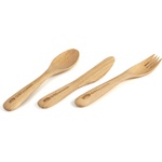 GSI Outdoors Rakau Cutlery Set Цвят: бежов