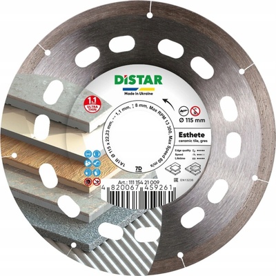 Diamantový kotouč DISTAR 1A1R 125 ESTHETE - extra tenký