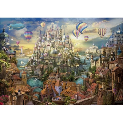 Educa - Puzzle Dream Town - 2 000 piese