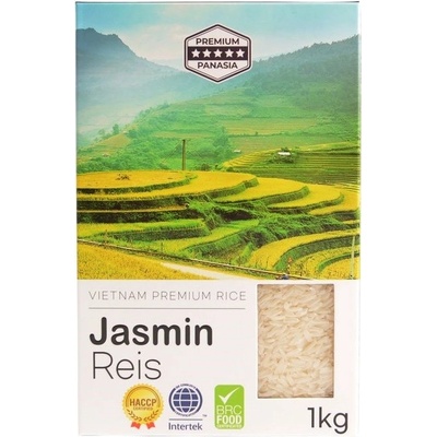 Panasia jasmínová rýže premium vakuovaná 1 kg