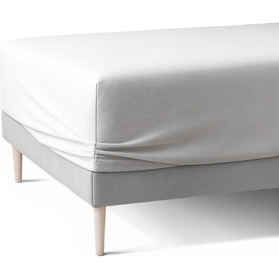Takoy Napínací froté prostěradlo 160x200 bílé-HT-01014 | 160x200 cm prostěradlo